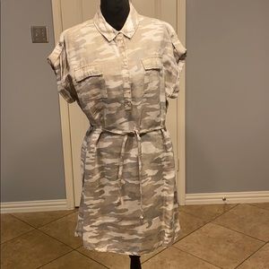 Vince Camuto Camouflage Dress